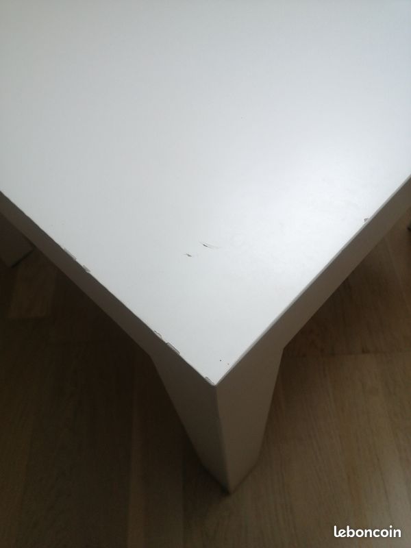Table basse blanche IKEA (image 3)