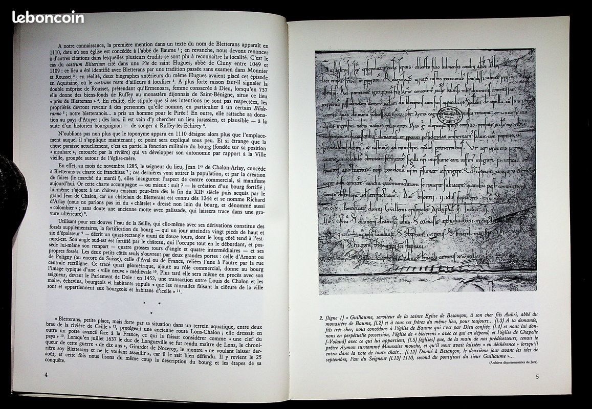 F Bletterans et Villevieux - Lescuyer Lyon 1986 (image 3)