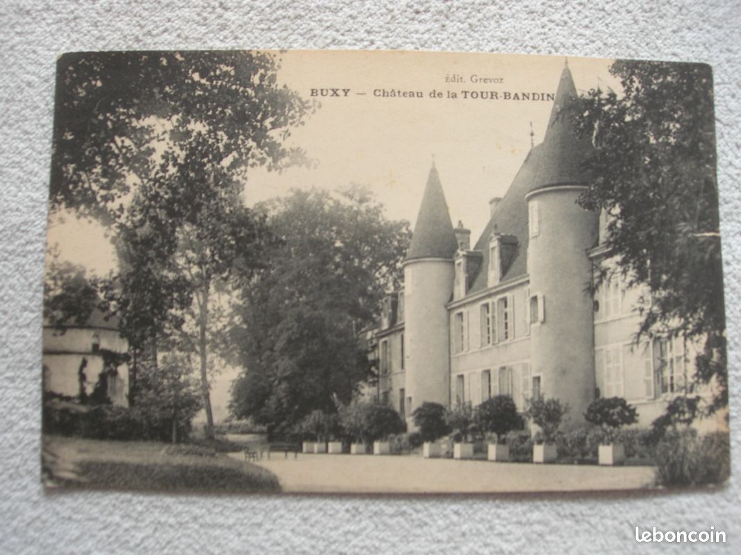 Cpa 1912, Buxy, Saone et Loire, chateau Bandin, fs91 (image 1)