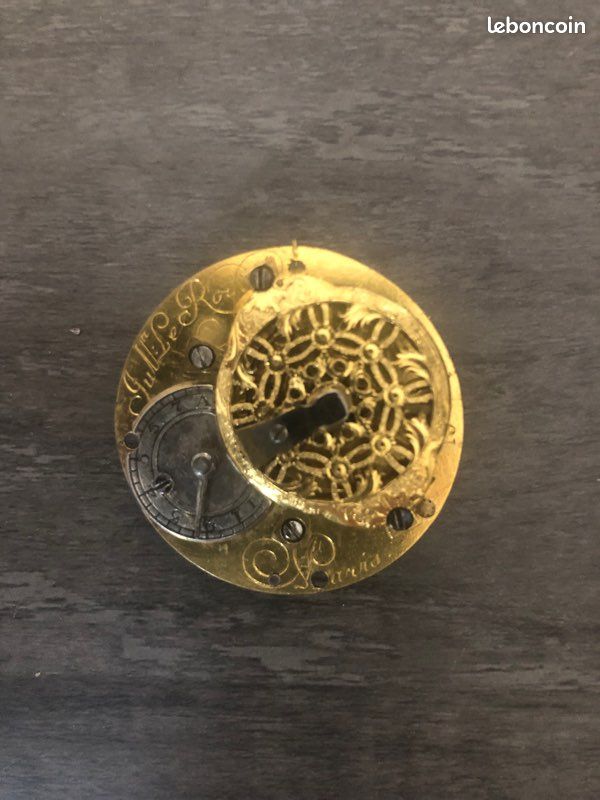 MONTRE GOUSSET COQ, cadran or à cartouches, révisée EUR 301,00 - FR