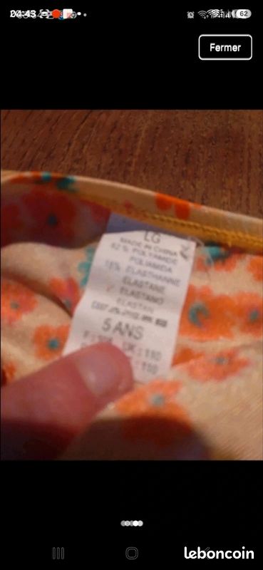 Bas de maillot de bain fille (image 2)