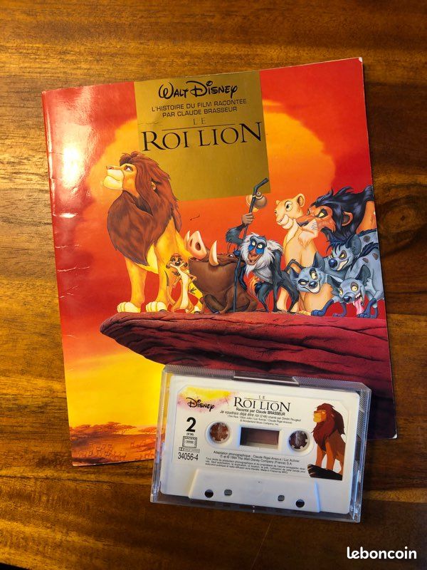 Livre audio cassette Le Roi Lion Disney (image 1)