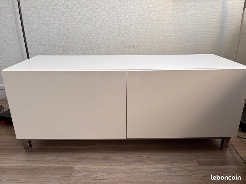 Meuble télé IKEA blanc (image 2)