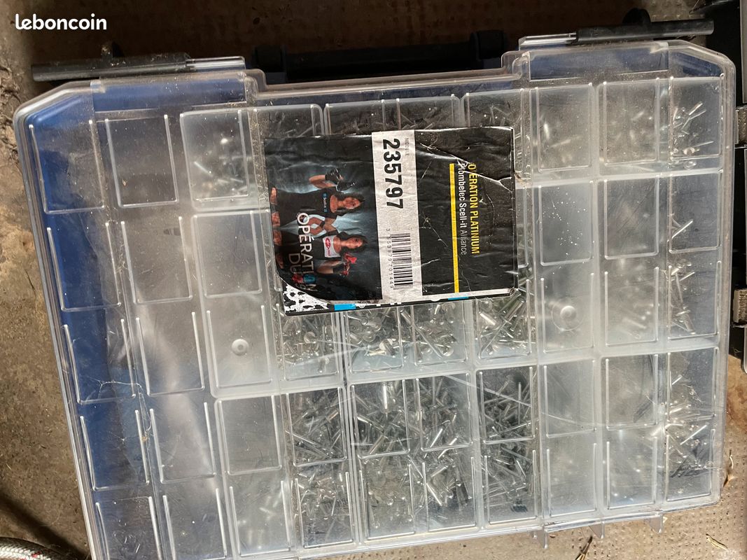 Coffret rivets avec pince à riveter professionnel Scell It (image 3)