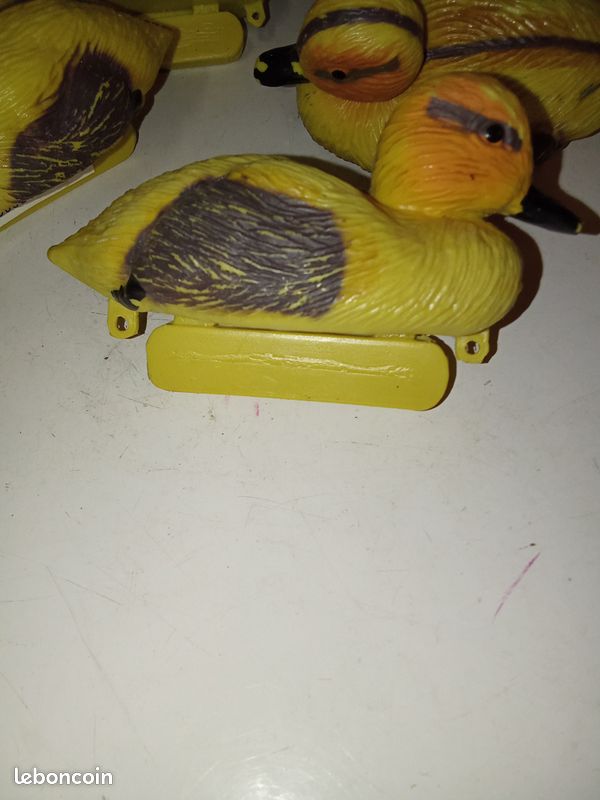 Lot De 3 Canetons Jaunes Flottants En Plastique - Décoration Étang Piscine Jardin