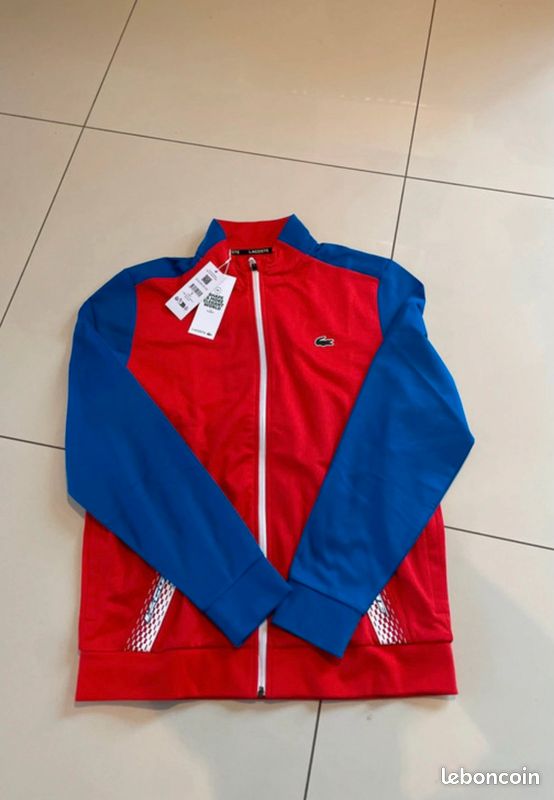 Survetement Lacoste Bleu Blanc Rouge Lacoste Homme Survet Lacoste