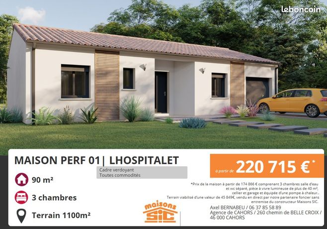 Maison 4 pièces 90 m²