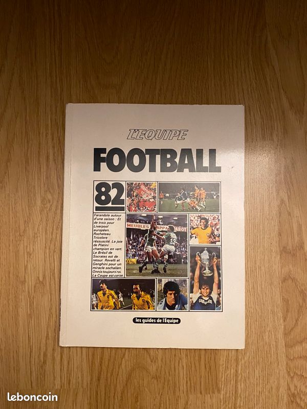 Guide De L'Équipe Football 82 - Édition Collector Française, Parfait Pour Les Collectionneurs