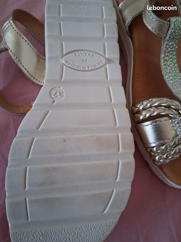 Des sandales en cuir pour fille taille 32 ,Stella Tempa (image 8)