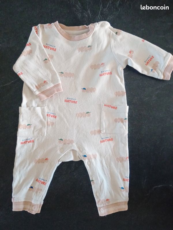 Pyjamas velours et coton (image 5)