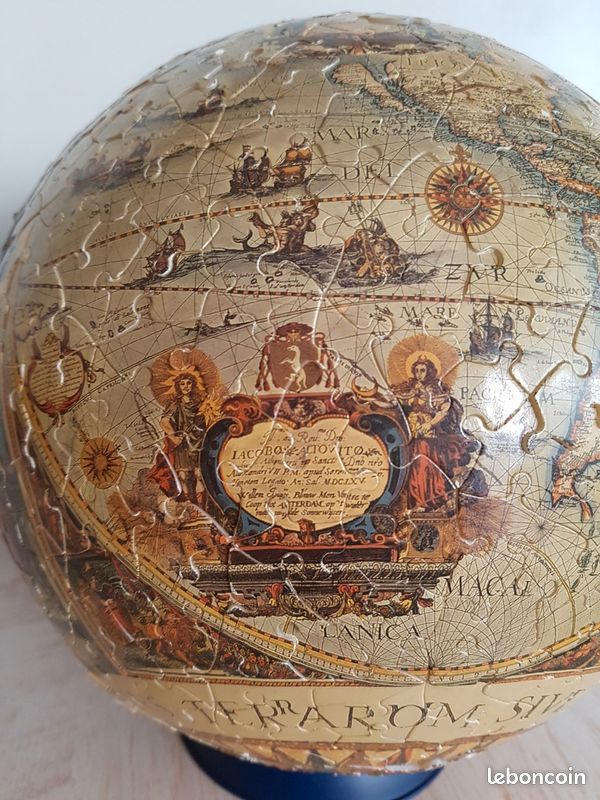 Puzzle ball Mappemonde historique 540 pièces de Ravensburger (image 16)
