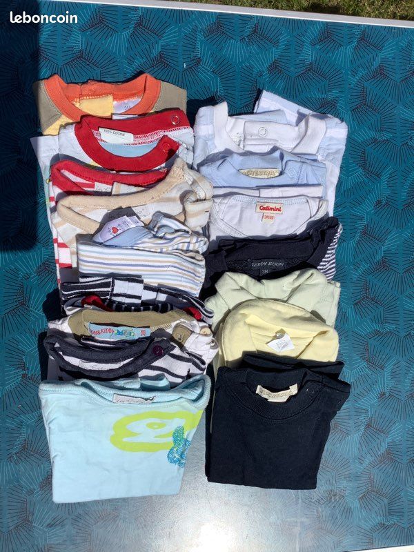 Vêtements été garçon 3 mois (image 1)