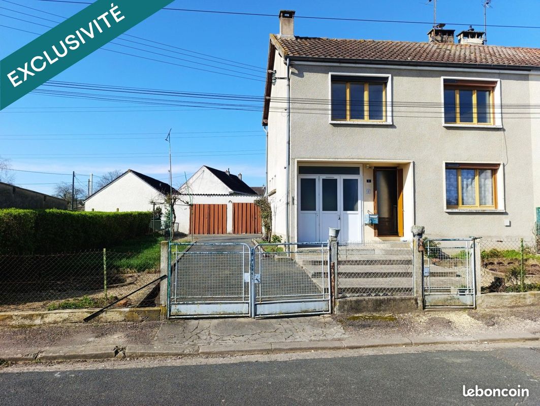Maison 4 pièces 84 m² · à Reuilly · 84 m² · 59 900 €