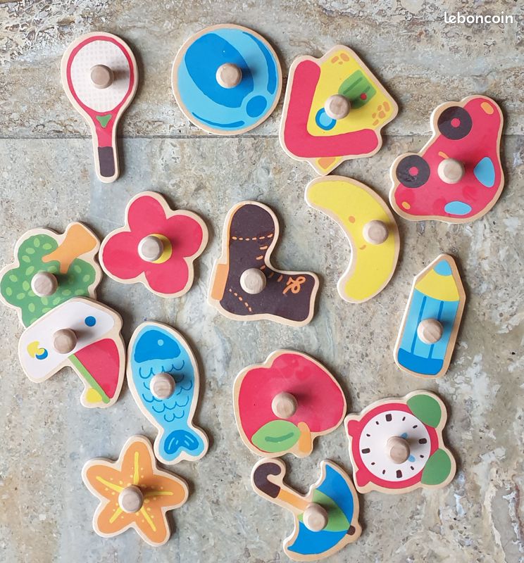 Puzzle en bois 15 pieces GOULA des 2 ans (image 2)