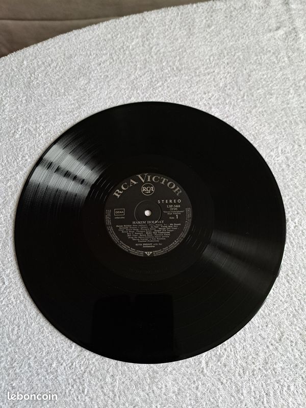 Vinyle elvis presley "harem holiday" ref : lsp-3468 (image 4)