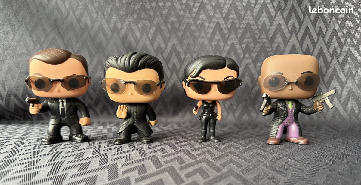 Set De Figuras Funko Pop! Matrix - Neo / Trinity / Morpheus