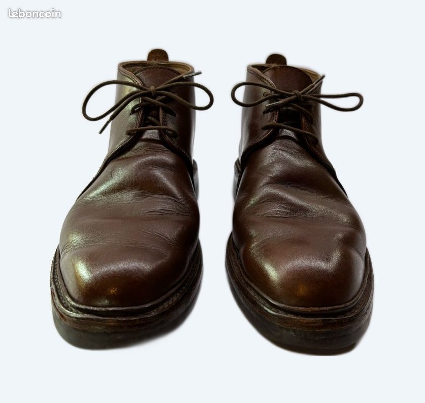 🥾 Chaussures en cuir homme French Heritage – Pointure 41 – Made