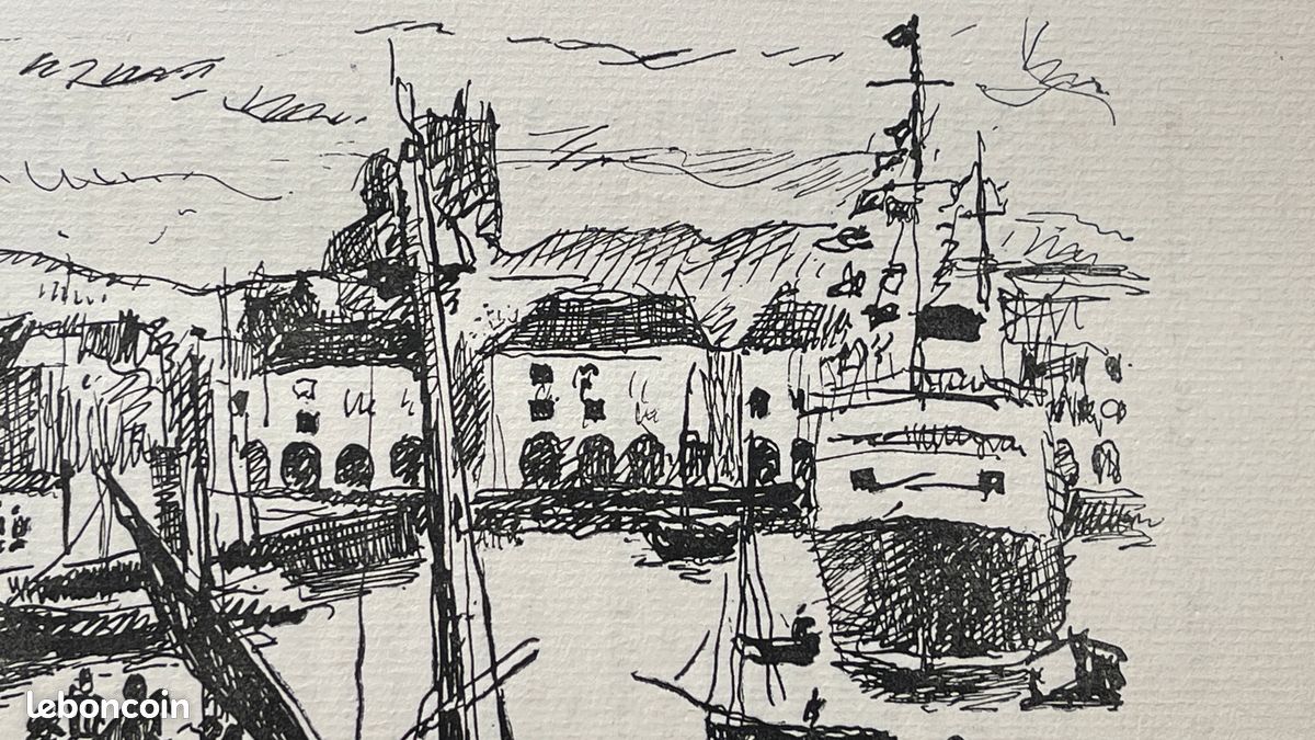 Robert LOTIRON (1886-1966) Phototypie originale (1921) (image 3)