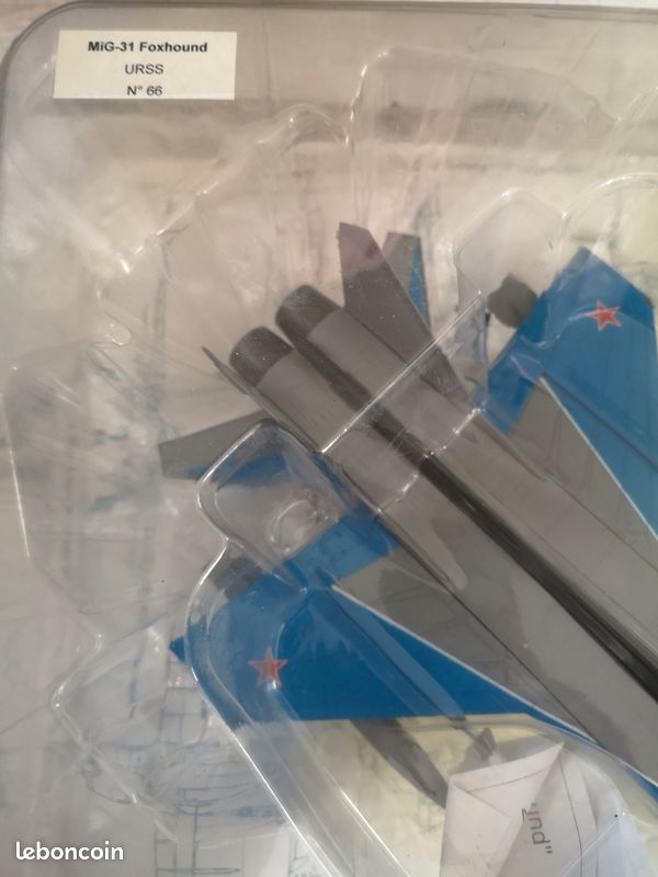 Hobbies & Coleções: MIG-31 Foxhound (URSS) (Fasciculo 04