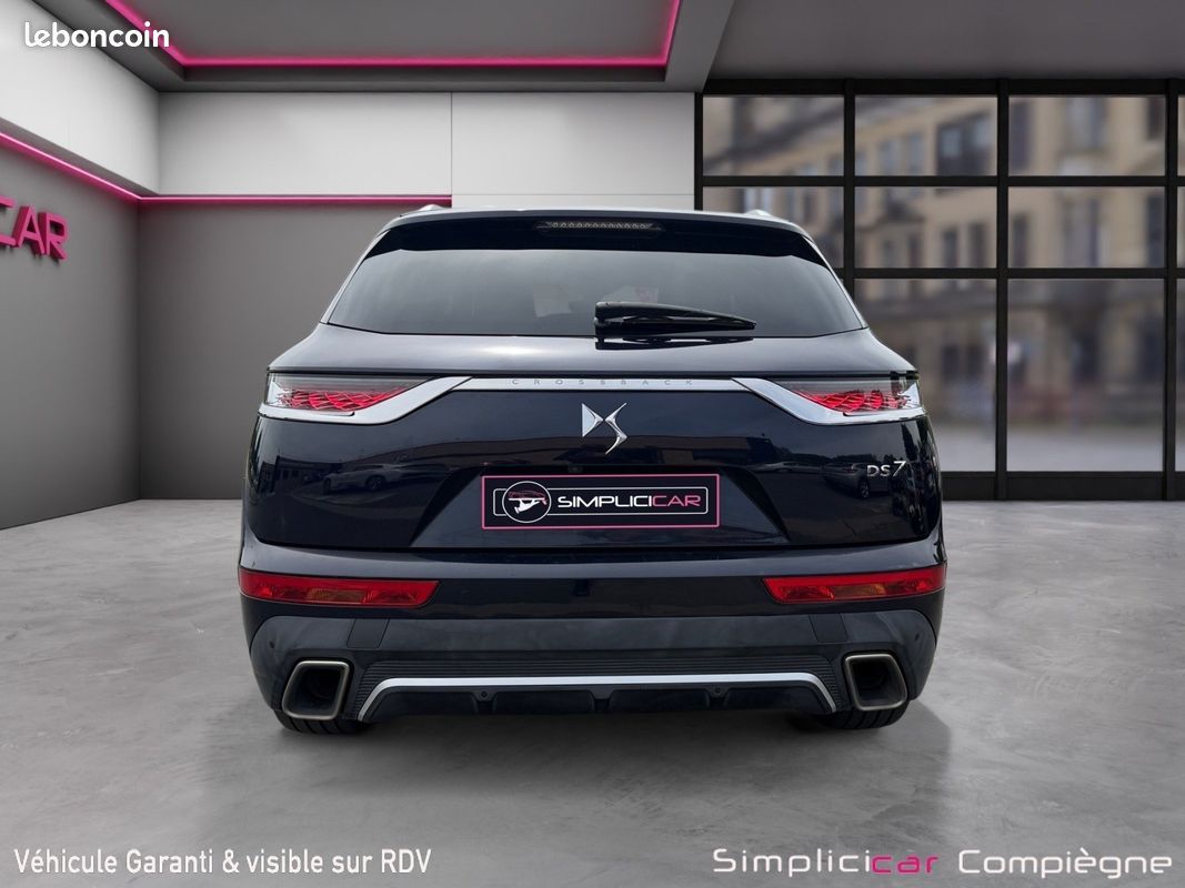 DS DS7 CROSSBACK 225 EAT8 Grand Chic Rivoli - Caméra de recul - Sono Focal - Sieges élect à mémoire - Suivi DS à (image 7)
