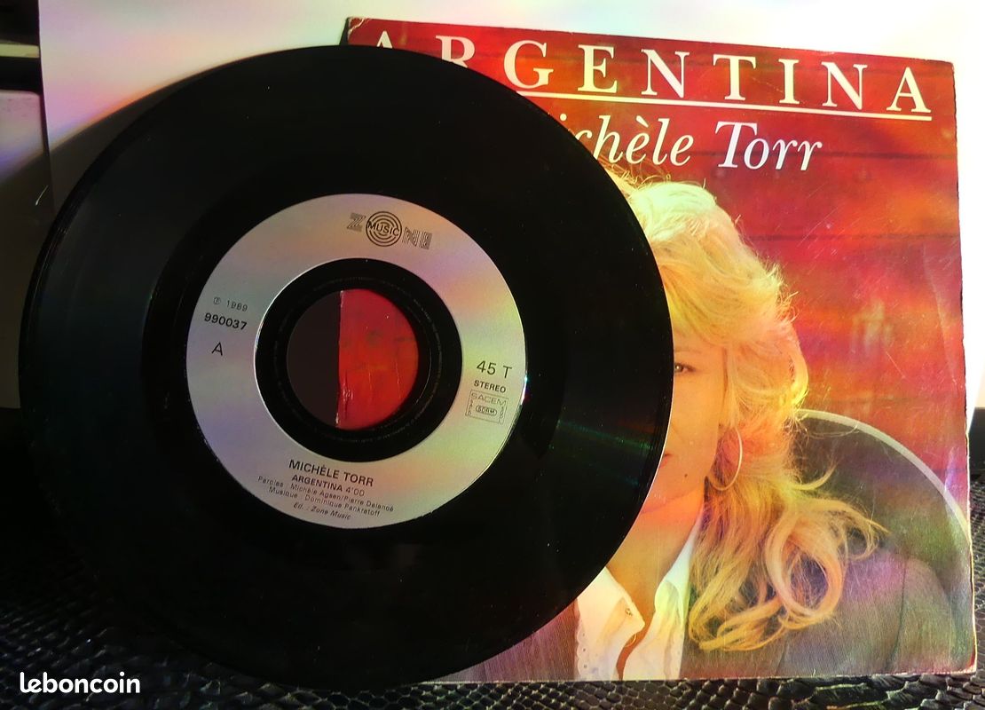 Vinyle 45 tours Michèle Torr (image 2)