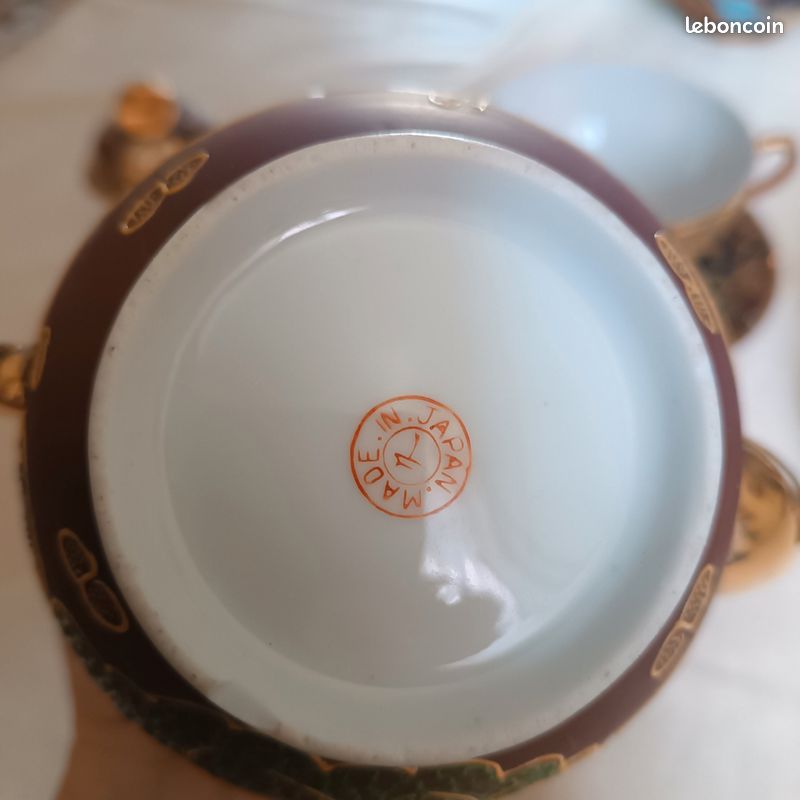 Service à thé japonnais satsuma (image 10)