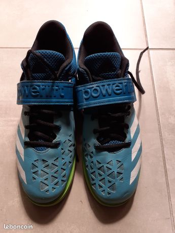 Chaussures d'haltérophilie Chaussures sport haltérophilie ADIDAS pointure 42,5 d'occasion