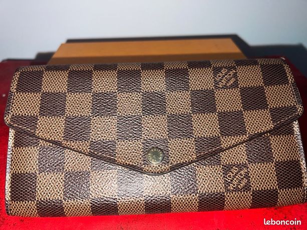 Portefeuille Louis Vuitton Slender 346213 d'occasion