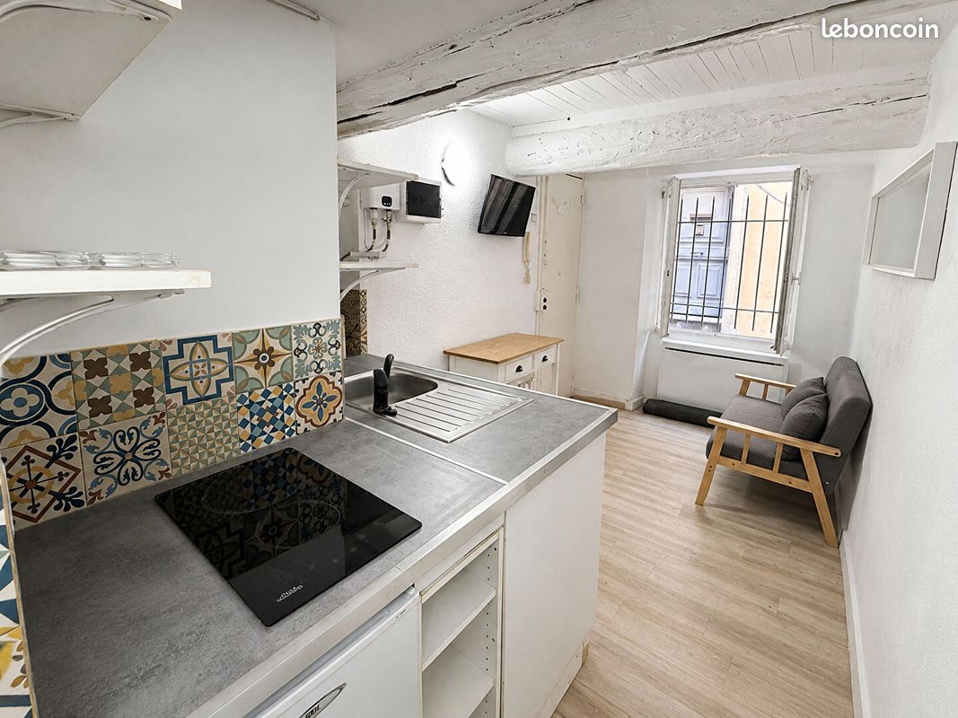 Appartement 2 pièces 22 m² · à Aix-en-Provence · 22 m² · 595 €/mois