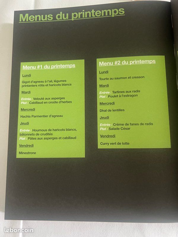 Livre en 2 h je cuisine pour la semaine (image 10)
