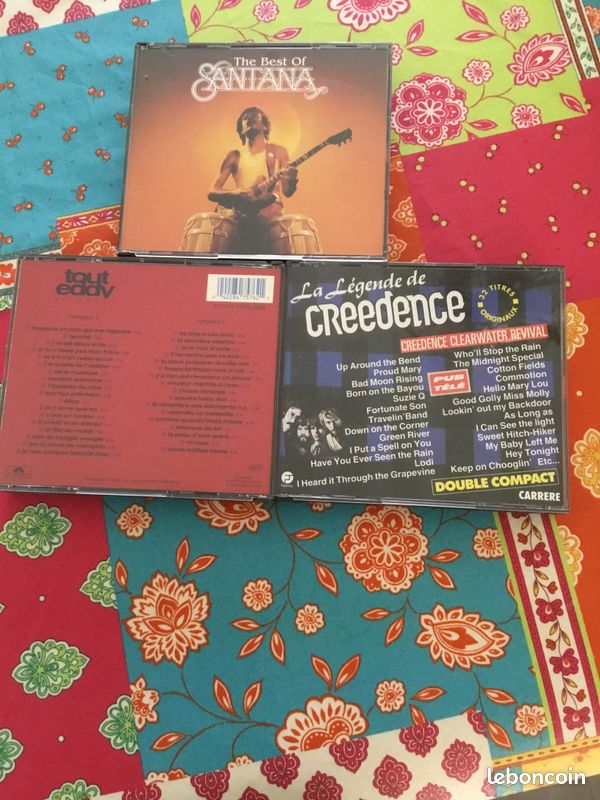 Double CD (3) crédence Santana Eddy Mitchell (image 1)