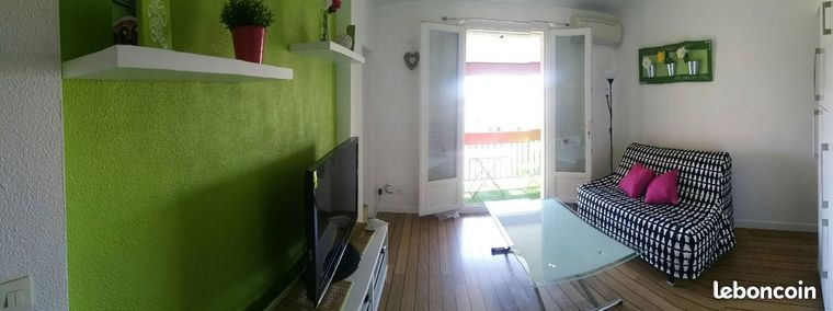 T2 fonctionnel 2 petites vues mer + balcon + parking
