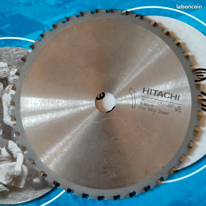 Lame circulaire Pour acier doux Hitachi (image 1)