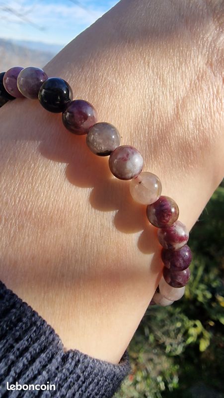 Adaptation bracelet tourmaline taille médium (image 2)