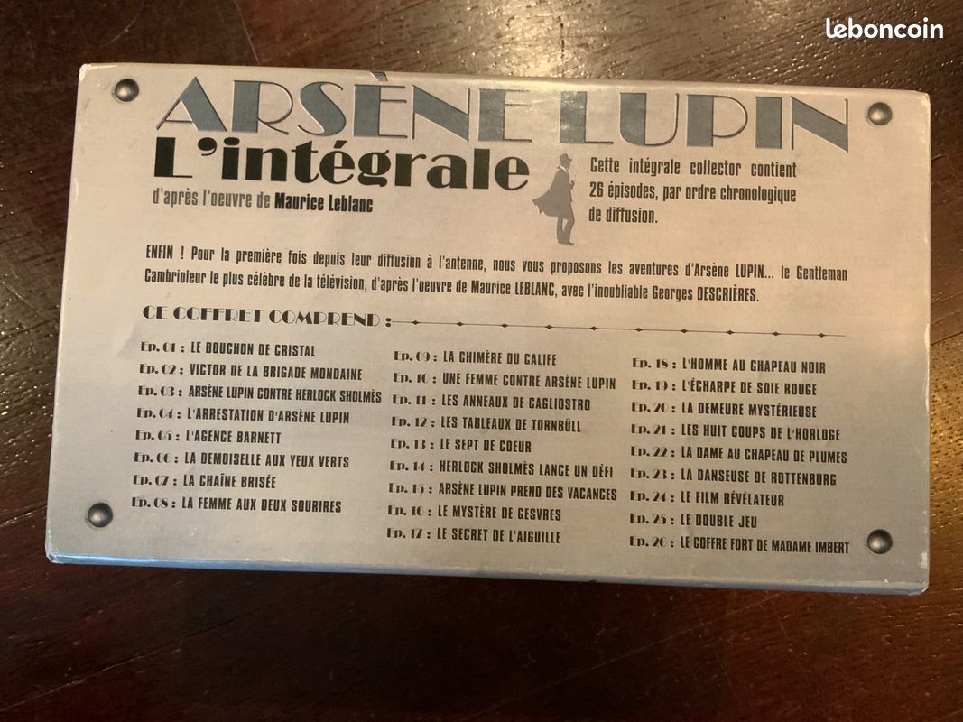 Coffret DVD collector L'intégrale - Arsène Lupin (image 2)