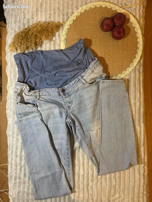 Jean Pantalon de Grossesse Maternité T40 Gemo Vêtements