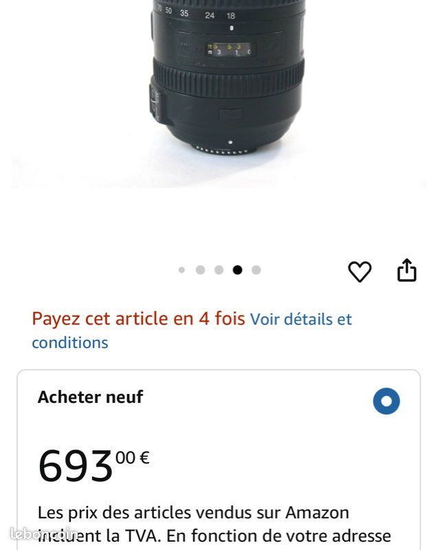 Nikon d3200 + 18-55 + 18-200 comme neuf (image 10)