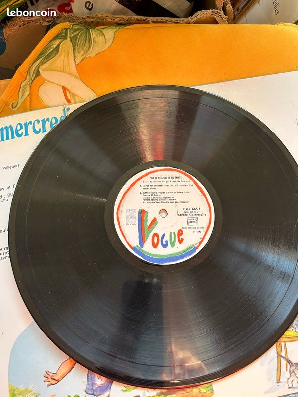 Vinyle 33 tours pour le mercredi des enfants (image 4)