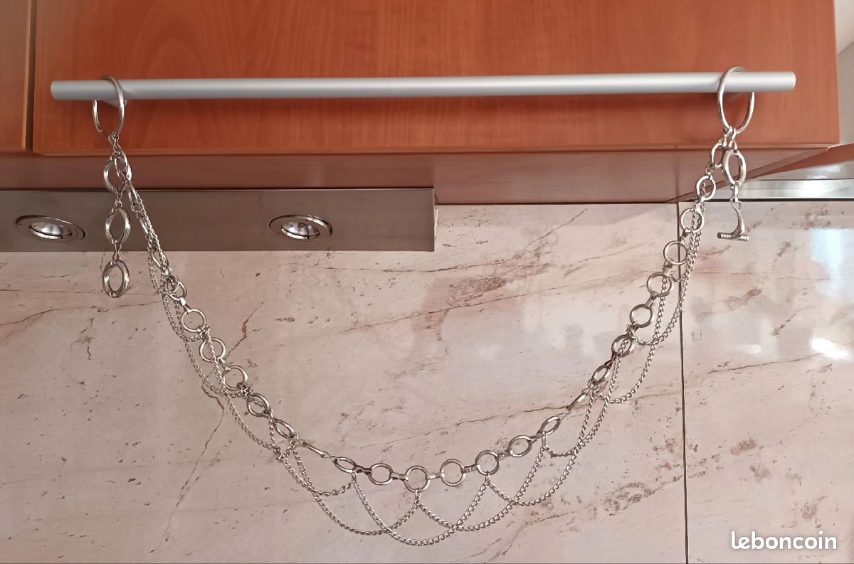 Ceinture , couleur argent, 80 cm (image 1)