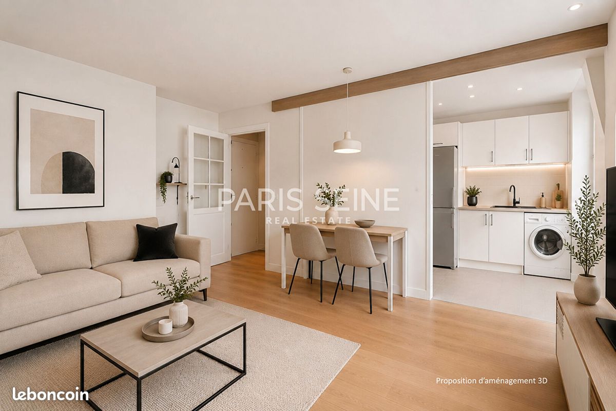 Appartement 1 pièce 27 m² · à Paris · 27 m² · 388 500 €