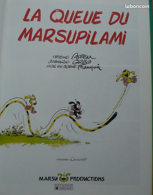 Marsupilami - 1. La queue du Marsupilami