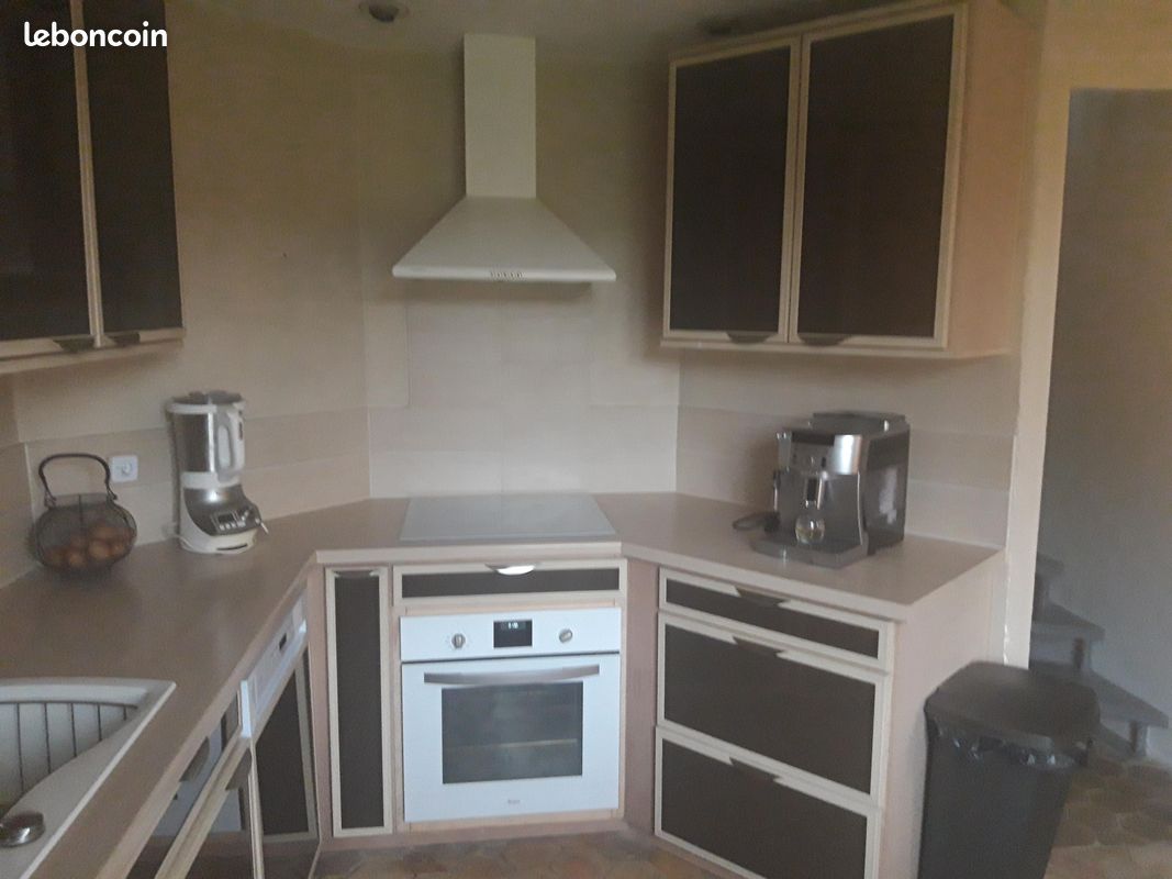 MEUBLES de Cuisine complète + Hotte + table (image 3)
