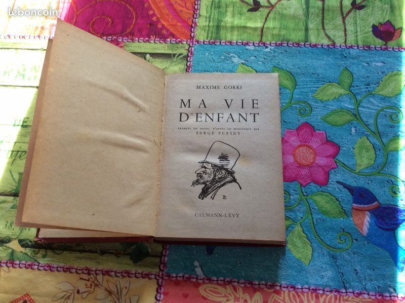 Livre " ma vie d'enfant" de Maxime Gorki (image 1)
