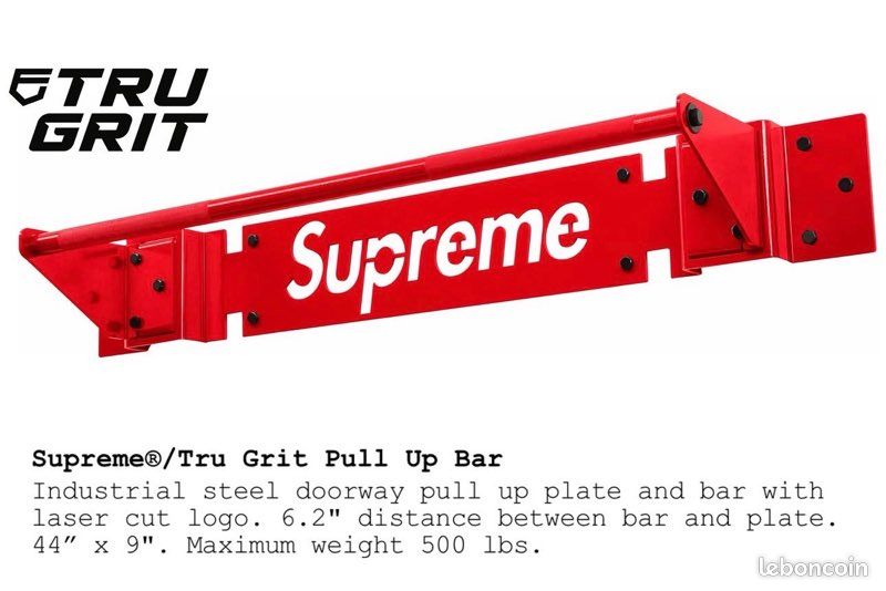 Supreme x Tru Grit Pull Up Bar SS26 - Sport & Plein air
