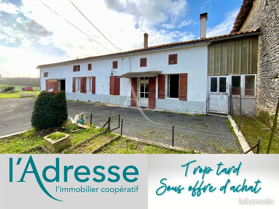 Maison 4 pièces 85 m² · à Sainte-Ramée · 85 m² · 90 000 €
