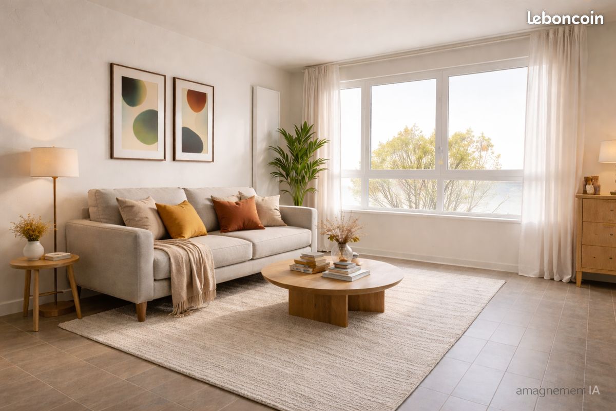 Studio lumineux et calme