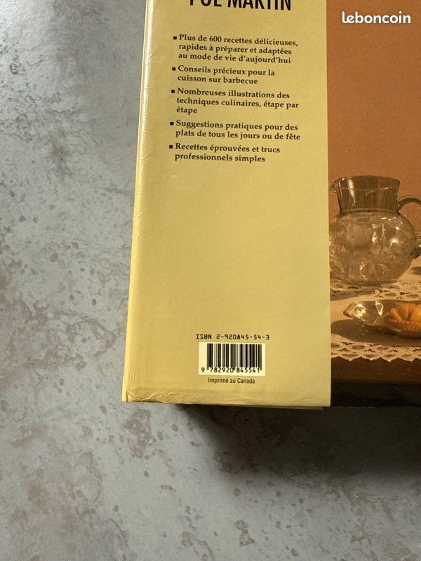 Le grand livre de la cuisine de Pol Martin 600 pages édition Brimard (image 7)