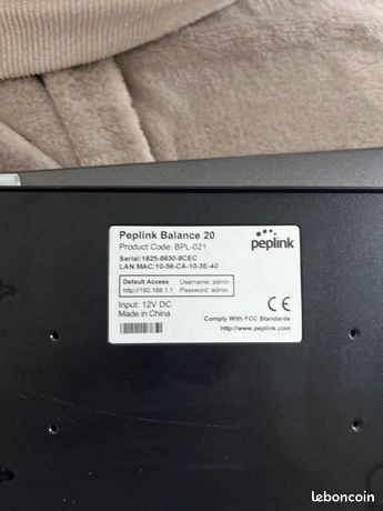 Mua Peplink Balance 20 Dual-WAN Router, black (BPL-021) trên Amazon Mỹ