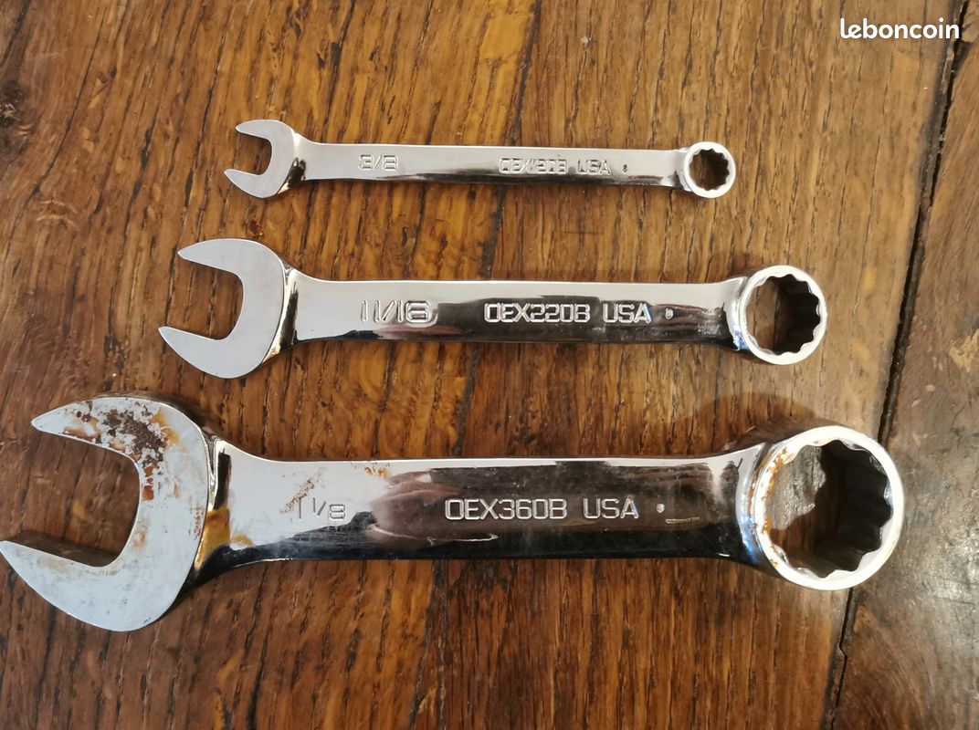 SNAP-ON Lot de 3 clés mixtes (image 1)