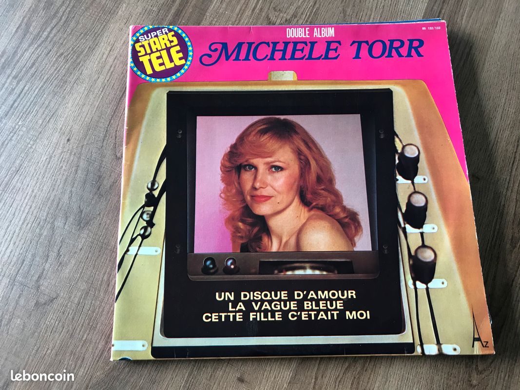 MICHELE TORR super stars tele un disque d'amour double album 33 tours 85 132/133 (image 1)